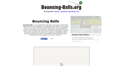 Desktop Screenshot of bouncing-balls.org