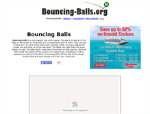 Tablet Screenshot of bouncing-balls.org